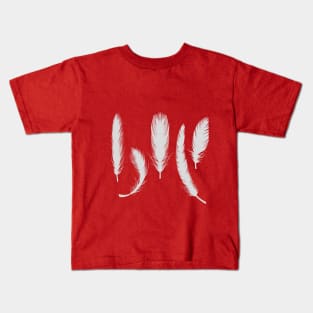 Cute bird feathers Kids T-Shirt